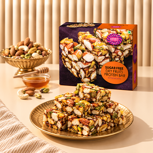 Sugar Free Dry Fruit Protein Bar